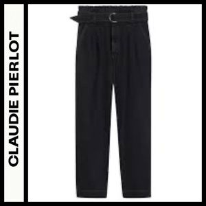 NWT Claudie Pierlot High Waist Pandore Jean
